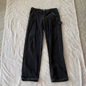 PacSun Black Straight Leg Jeans